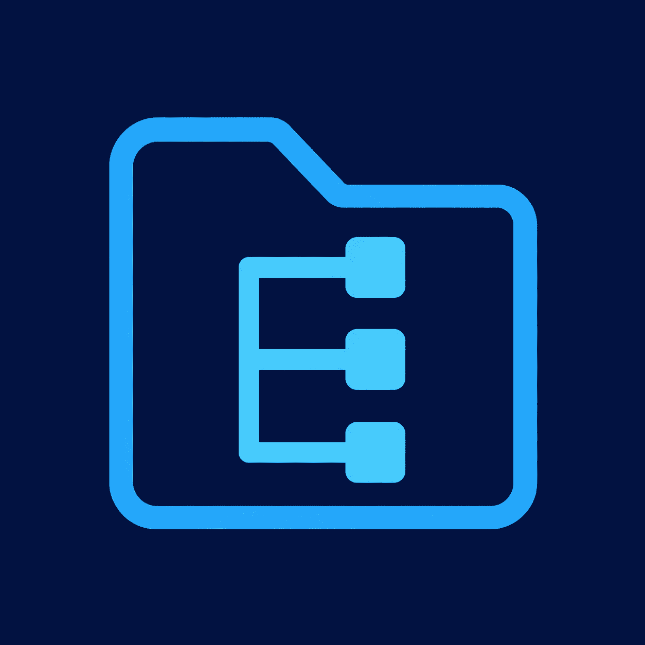 Export Folders Tree Structure